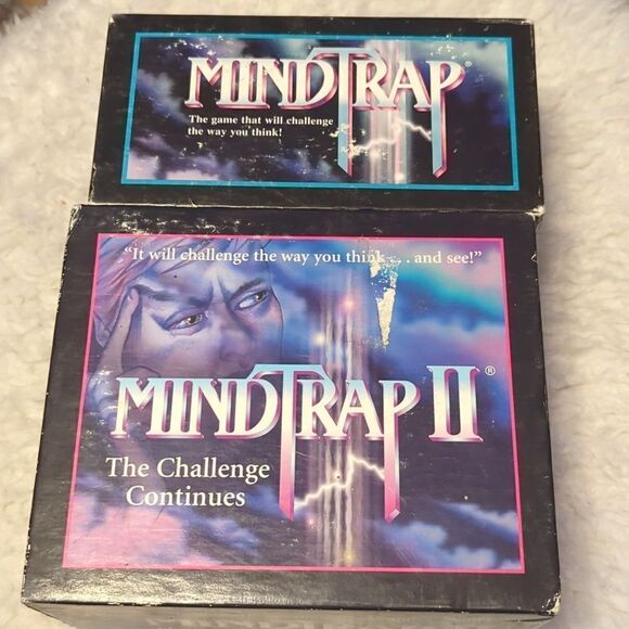 MindTrap game & Mind Trap II, It Will Challenge the Way You Think! - Picture 1 of 8